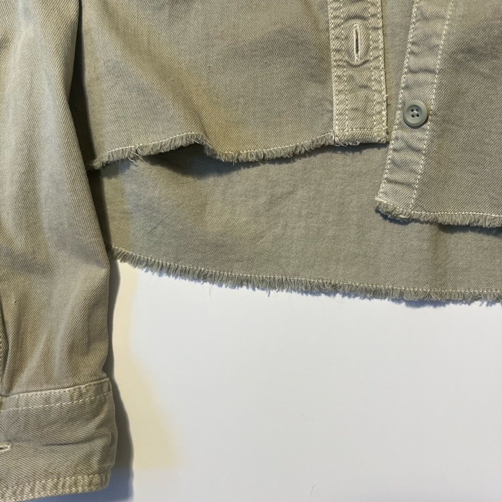 American Eagle Outfitters Khaki Utility Jacket - Picture 6 of 9